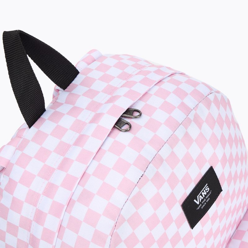 Rucsac de oraș pentru copii Vans Old Skool Grom Check 18 l coral blush 5