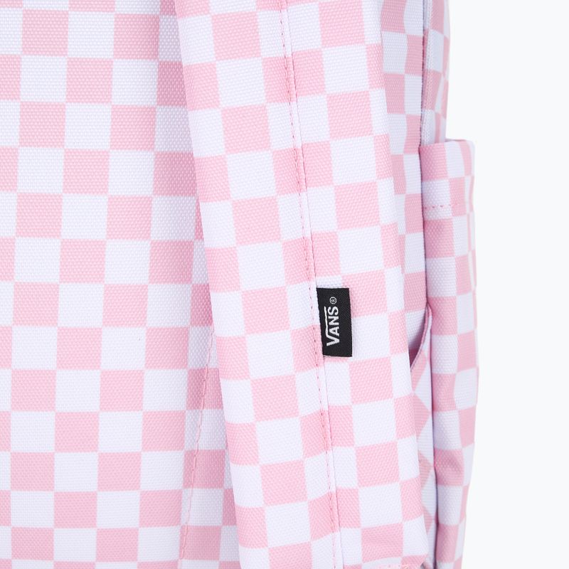 Rucsac de oraș pentru copii Vans Old Skool Grom Check 18 l coral blush 6