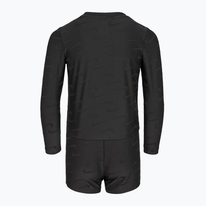 Trening pentru copii Nike Swoosh Motion Club Ls Dk Smoke Grey 2