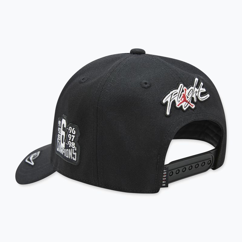 Șapcă pentru copii Nike Jordan Curve Brim black 2