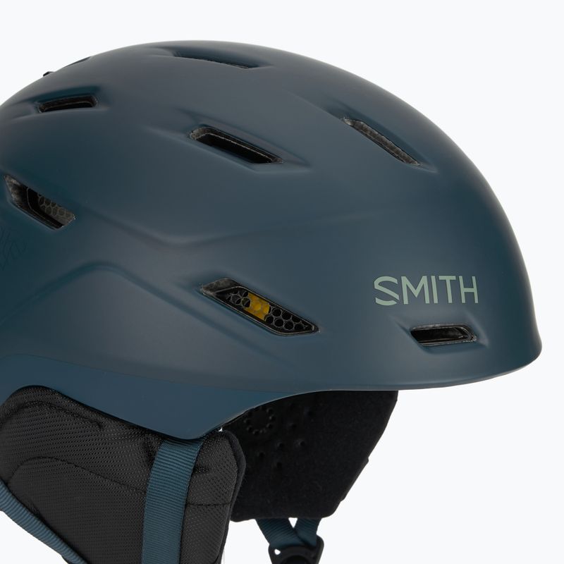 Cască de schi Smith Mission MIPS matte pacific geo 7