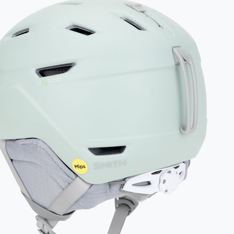 Cască de schi Smith Mirage MIPS matte alpine ice 8