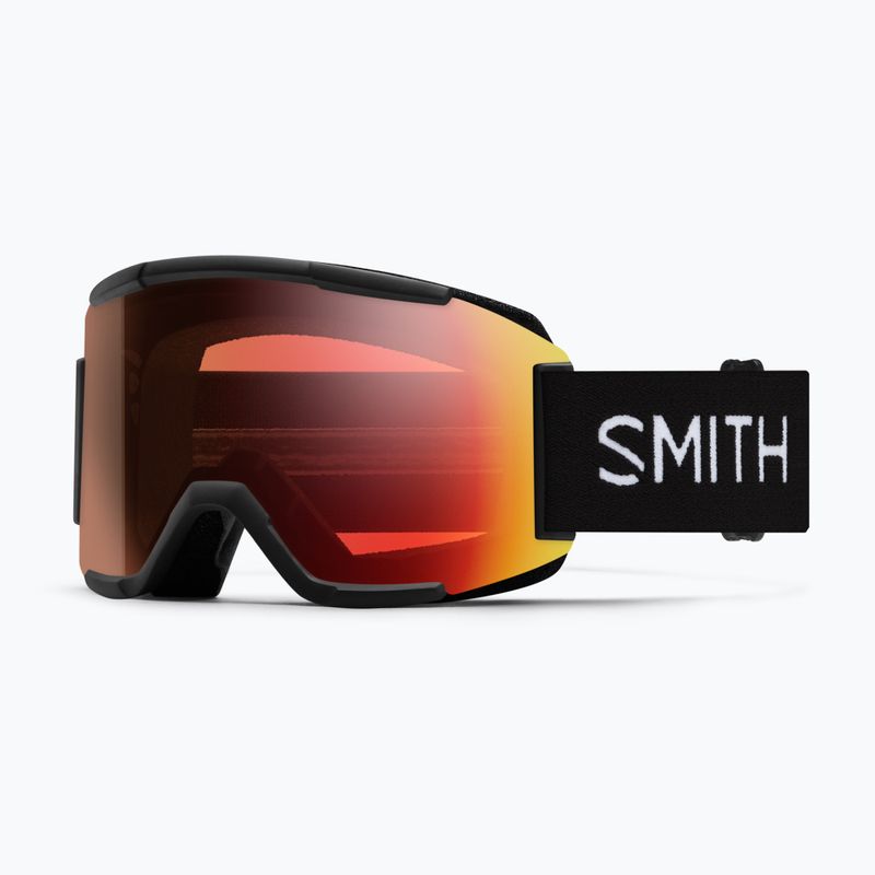 Ochleari de schi Smith Squad black/chromapop pro photochromic red mirror 9