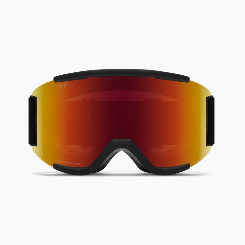 Ochleari de schi Smith Squad black/chromapop pro photochromic red mirror 2