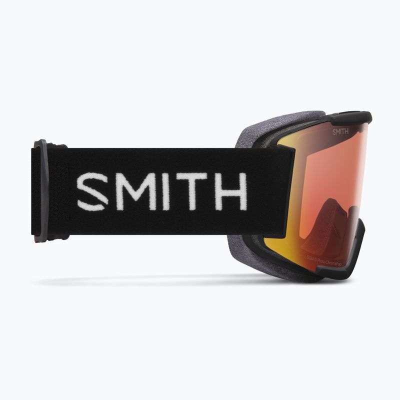 Ochleari de schi Smith Squad black/chromapop pro photochromic red mirror 7