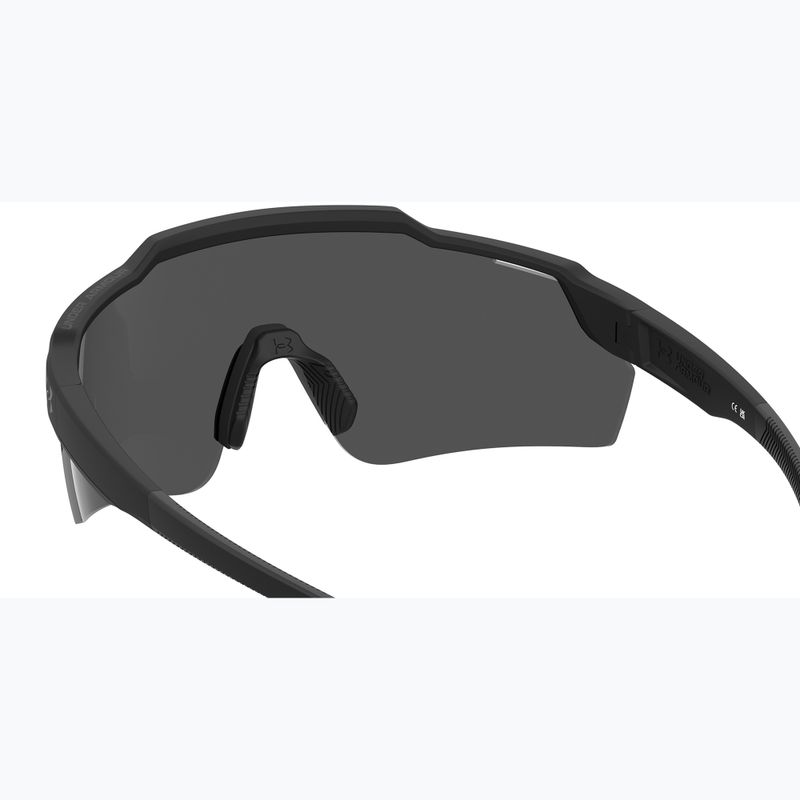 Ochelari de soare pentru bărbați Under Armour Levelup S3 matte black/grey oleophobic 6