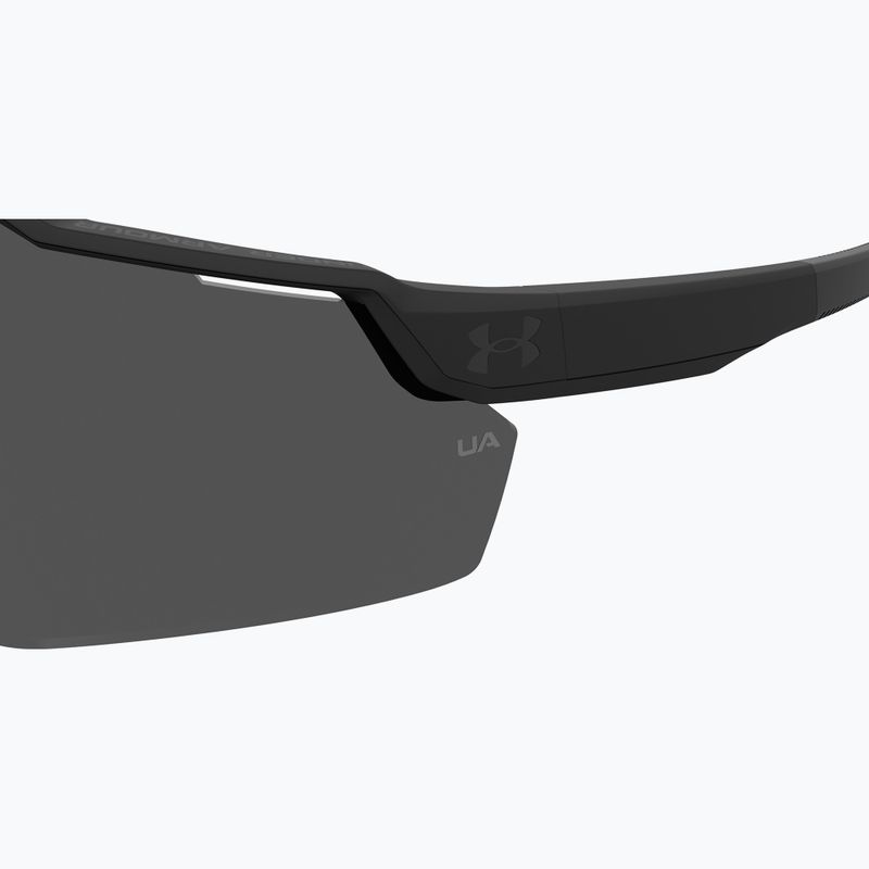 Ochelari de soare pentru bărbați Under Armour Levelup S3 matte black/grey oleophobic 7