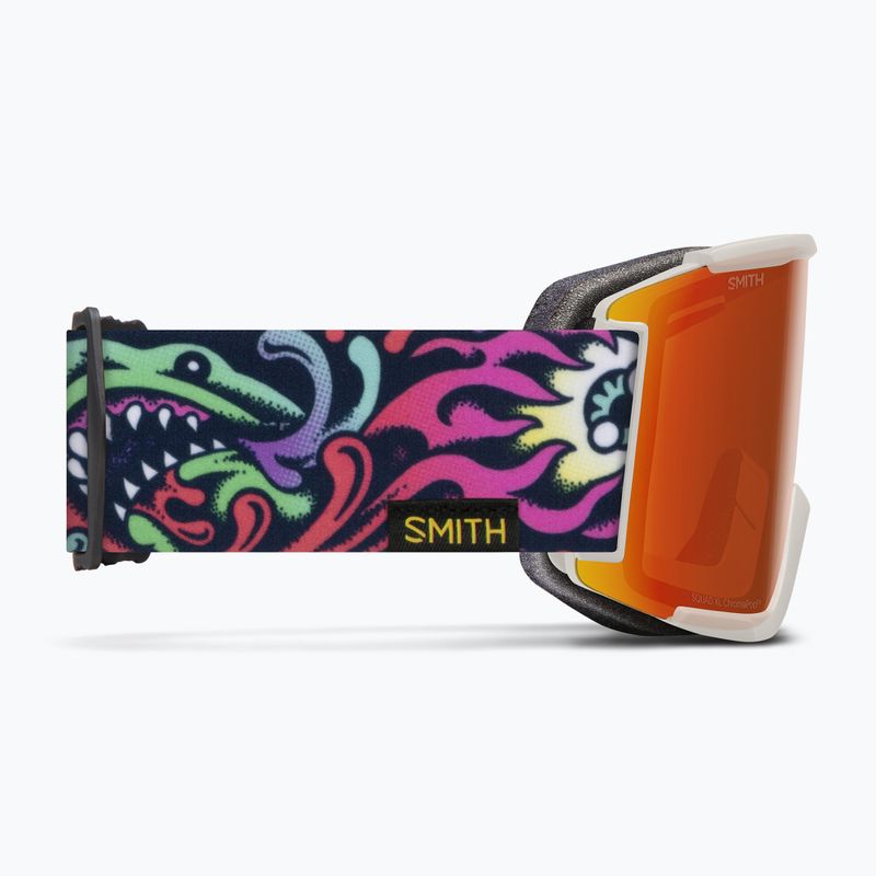 Ochelari de schi  Smith Squad XL artist series tallboy/red mirror/storm yellow flash 4