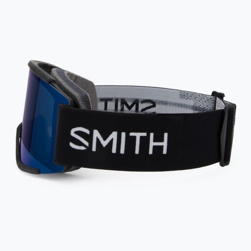 Ochleari de schi Smith Squad XL black/chrpeverydaybluemirror/ stormbluesensormirror 5