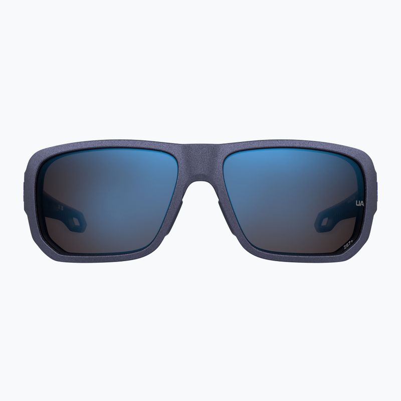 Ochelari de soare pentru bărbați Under Armour Attack MD S3 blue metalized/blue multilayer oleophobic 3