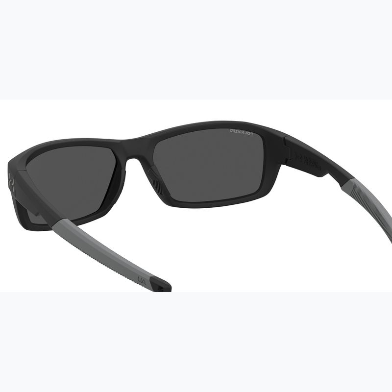 Ochelari de soare pentru bărbați Under Armour Fanatical S3 matte black/grey polarized 6