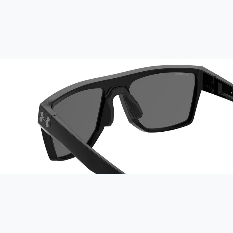 Ochelari de soare pentru bărbați Under Armour Launch 2/G S3 black/grey polarized 6