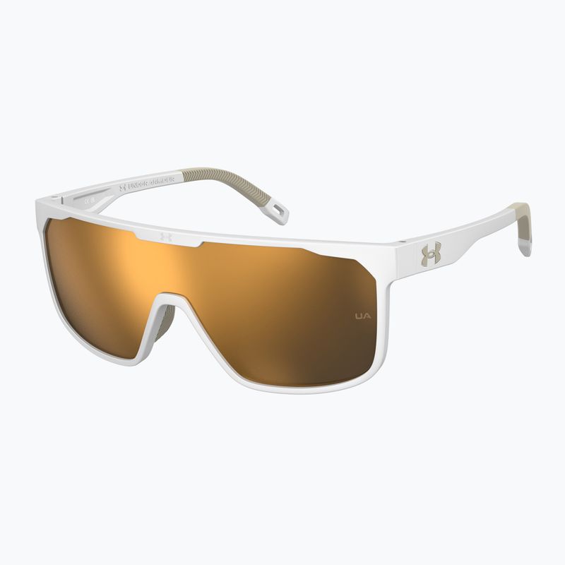Ochelari de soare pentru bărbați Under Armour Define/G S3 matte white gold/gold mirror 2