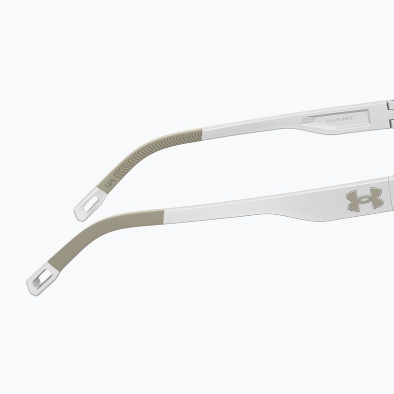 Ochelari de soare pentru bărbați Under Armour Define/G S3 matte white gold/gold mirror 8