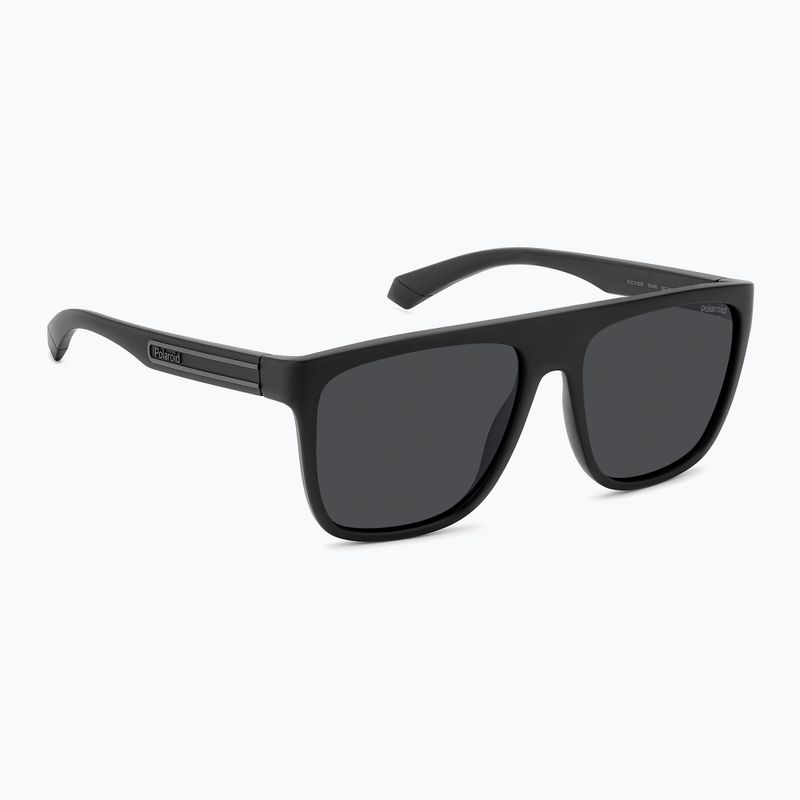 Polaroid PLD 2162/S negru mat/gri ochelari de soare polarizați pentru bărbați