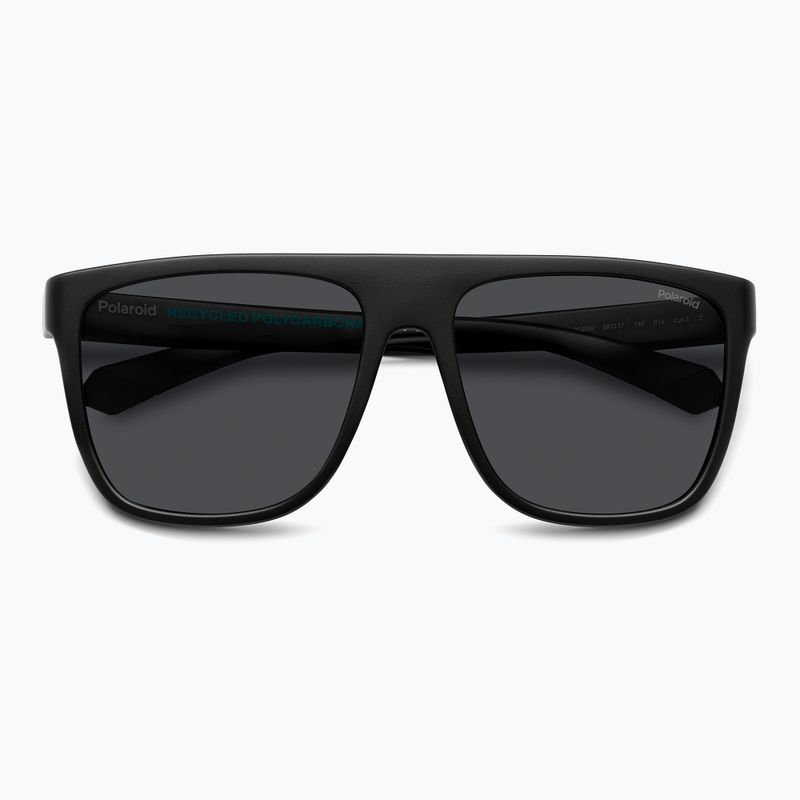 Polaroid PLD 2162/S negru mat/gri ochelari de soare polarizați pentru bărbați 4