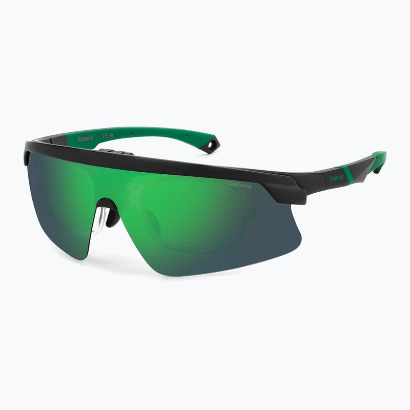 Ochelari de soare pentru bărbați Polaroid PLD 7056/CI/S matte black green/greygreen mirror polarized 2