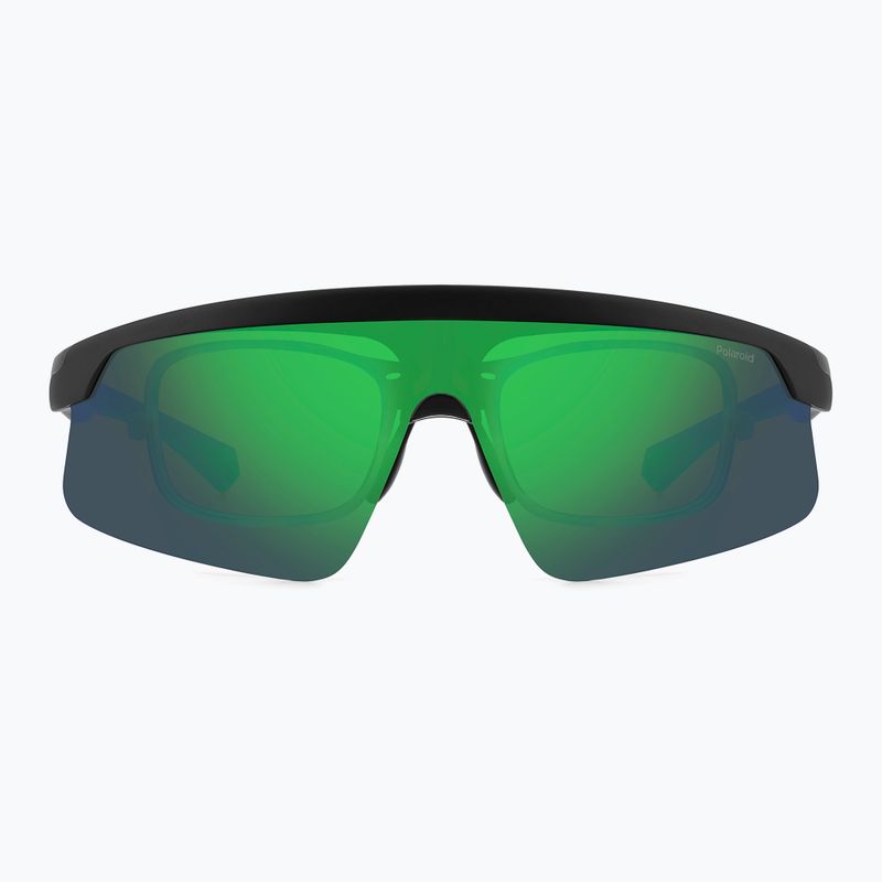 Ochelari de soare pentru bărbați Polaroid PLD 7056/CI/S matte black green/greygreen mirror polarized 3