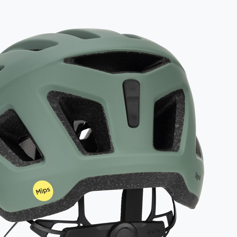 Cască de biciclete Smith Signal MIPS mată Sagebrush 7