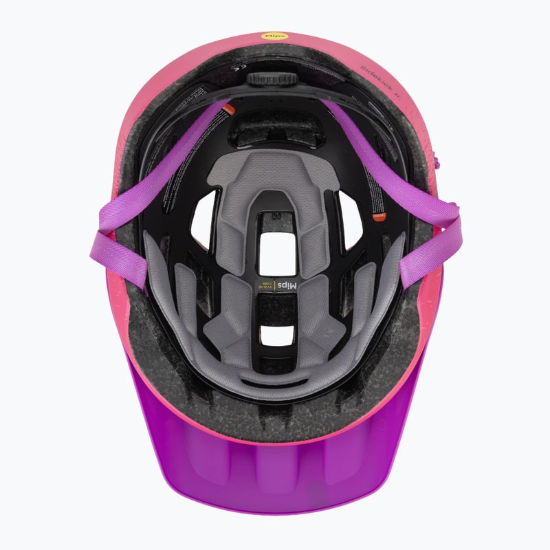 Cască de bicicletă pentru copii Smith Sidekick Jr MIPS mată lollipop fade 5