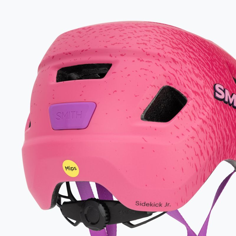 Cască de bicicletă pentru copii Smith Sidekick Jr MIPS mată lollipop fade 7