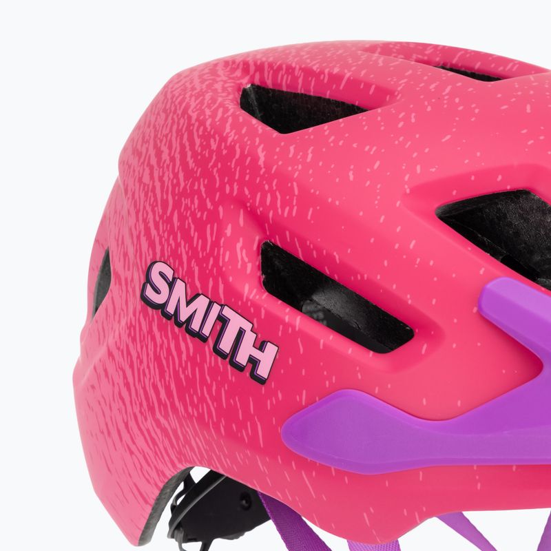 Cască de bicicletă pentru copii Smith Sidekick Jr MIPS mată lollipop fade 8