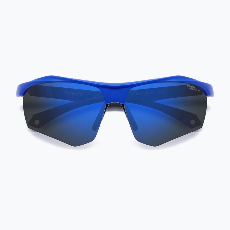 Ochelari de soare Polaroid PLD 7055/S matte blue/blue mirror polarized high contrast 4