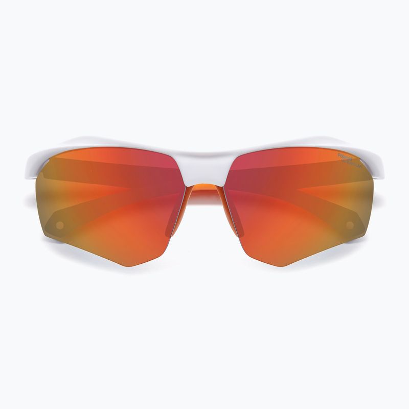 Ochelari de soare pentru bărbați Polaroid PLD 7055/S white/red multilayer polarized high contrast 4