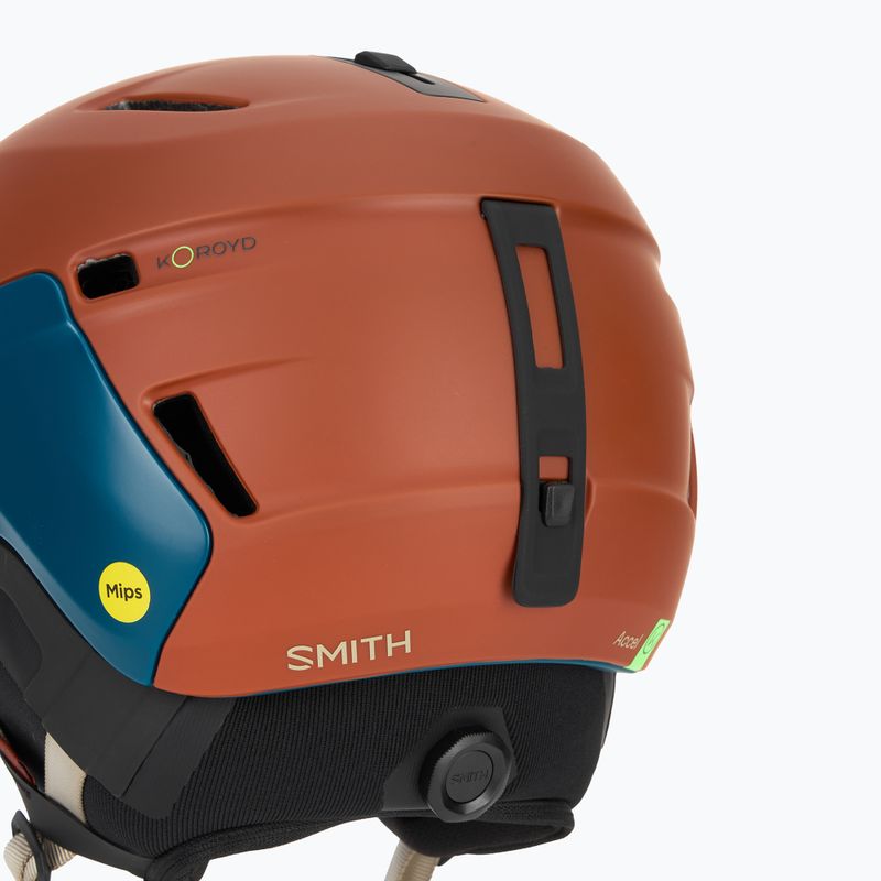 Cască de schi  Smith Accel MIPS matte rust steel 8