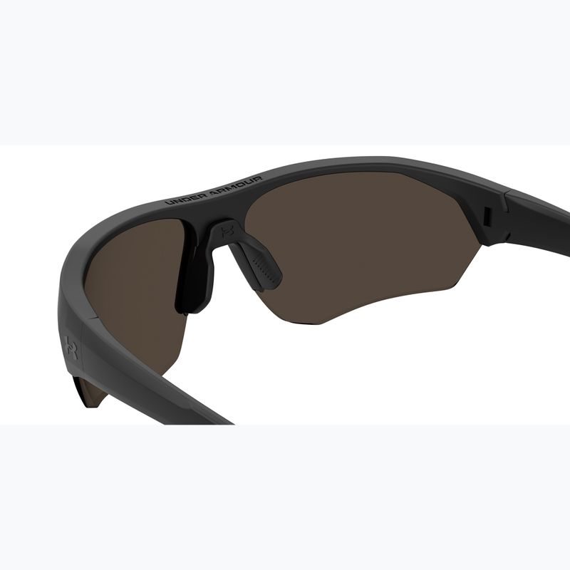 Ochelari de soare pentru copii Under Armour UA 7000/S S3 matte black gold/gold mirror 6