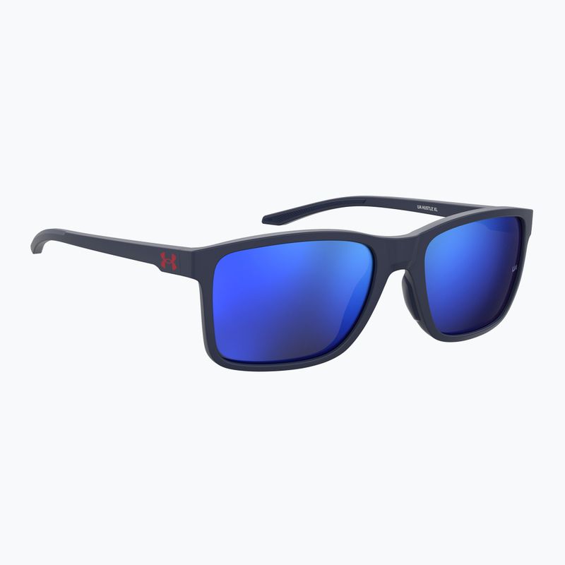Ochelari de soare Under Armour Hustle XL S3 blue/blue multilayer