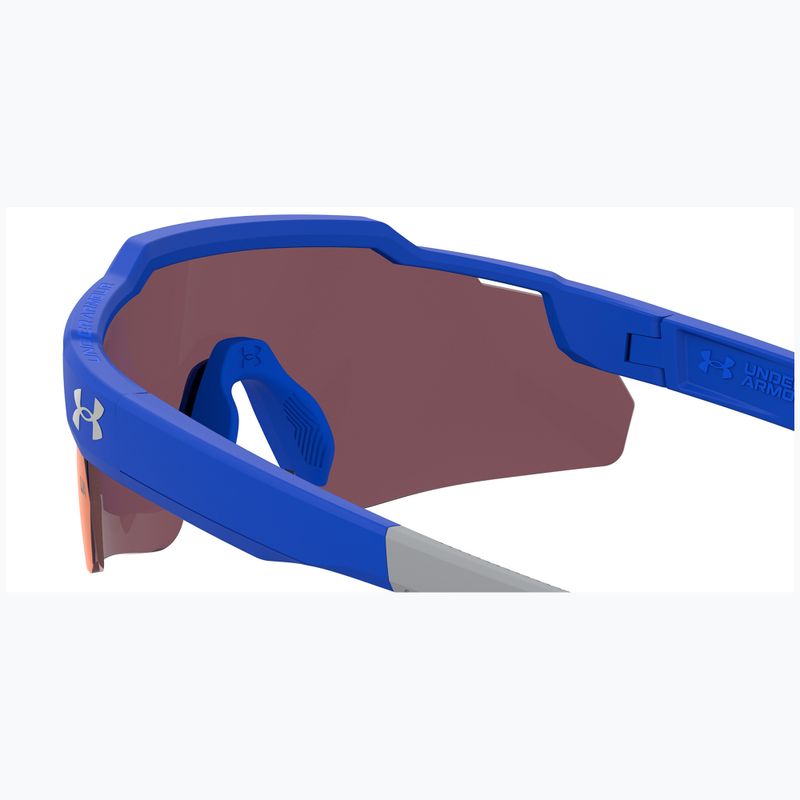 Ochelari de soare pentru copii Under Armour Levelup Jr S3 matte blue grey/infrared 6