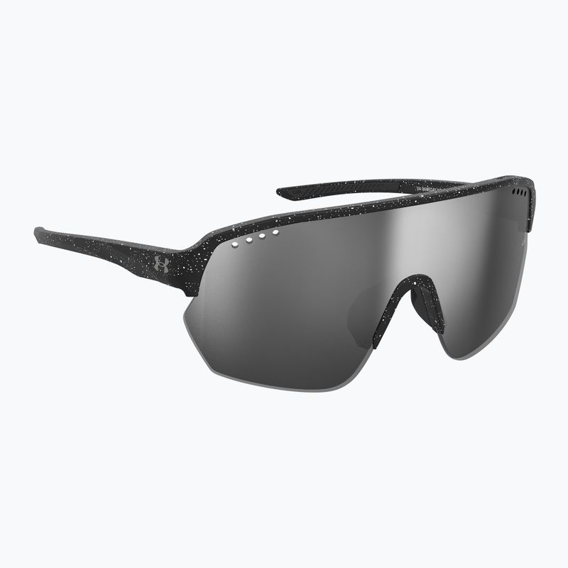 Ochelari de soare Under Armour Gamedat II/G S3 pattern black white/silver mirror