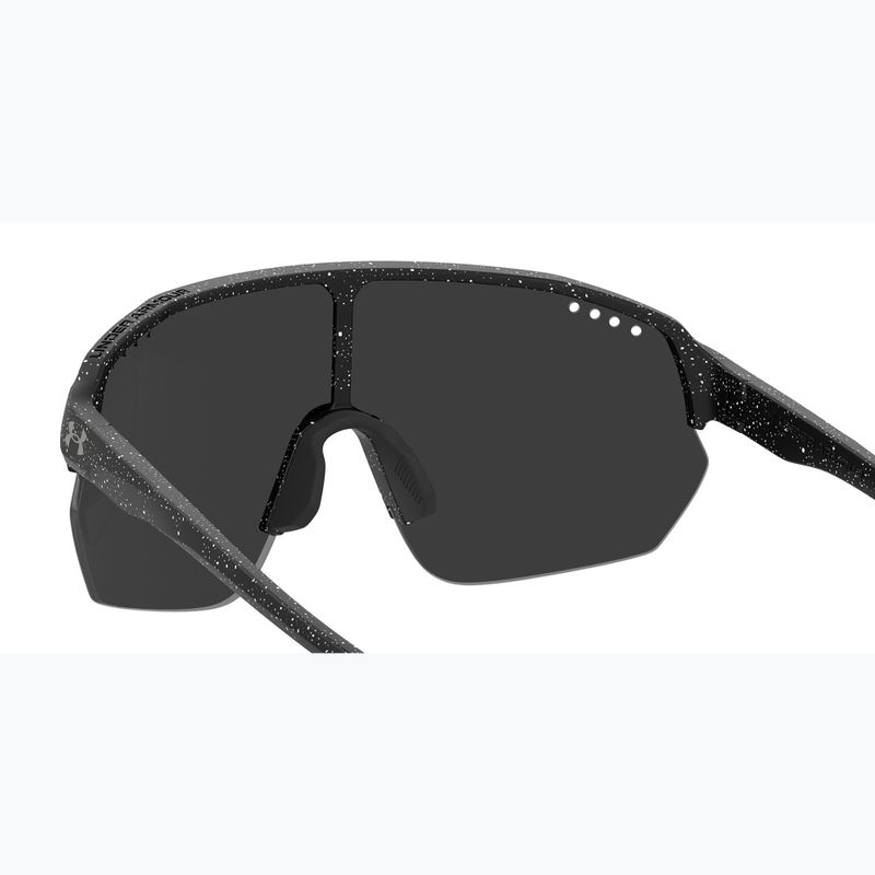 Ochelari de soare Under Armour Gamedat II/G S3 pattern black white/silver mirror 6