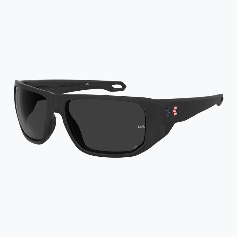 Ochelari de soare pentru bărbați Under Armour Attack 2 black multicolor/grey polarized oleophobic 2
