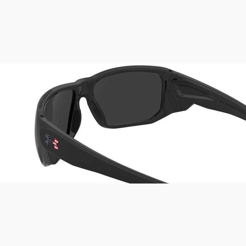 Ochelari de soare pentru bărbați Under Armour Attack 2 black multicolor/grey polarized oleophobic 6