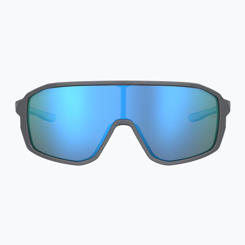 Ochelari de soare pentru copii Under Armour Gameday Jr S3 metalized grey/blue multilayer 3