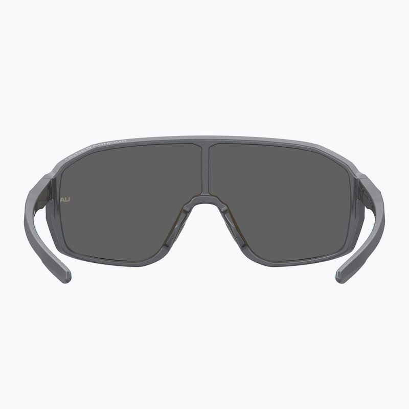 Ochelari de soare pentru copii Under Armour Gameday Jr S3 metalized grey/blue multilayer 4