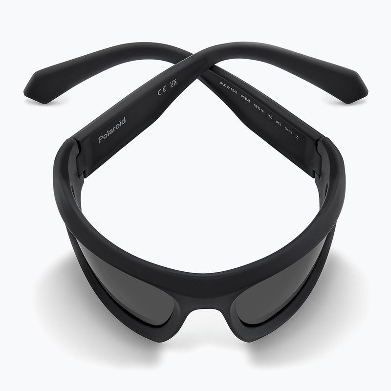 Ochelari de soare polarizați Polaroid PLD 2165/S negru mat/gri 8