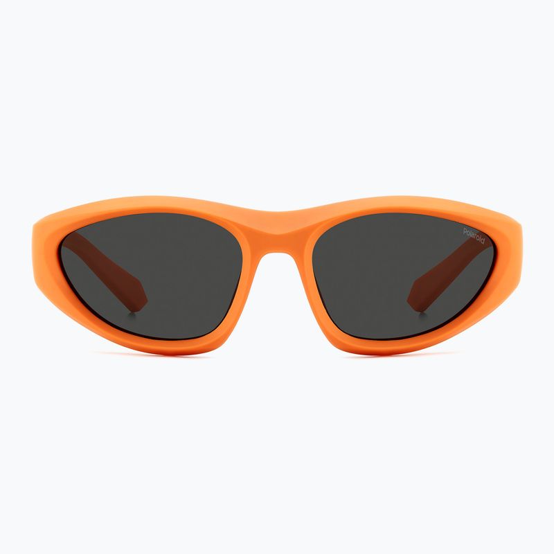 Ochelari de soare polarizați Polaroid PLD 2165/S portocaliu mat/gri 3