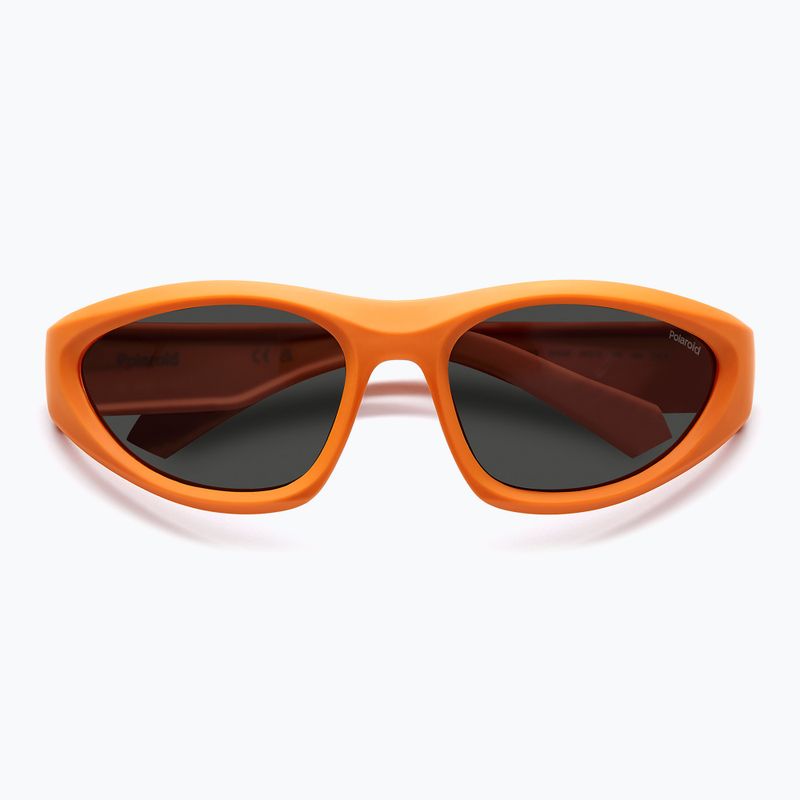 Ochelari de soare polarizați Polaroid PLD 2165/S portocaliu mat/gri 4