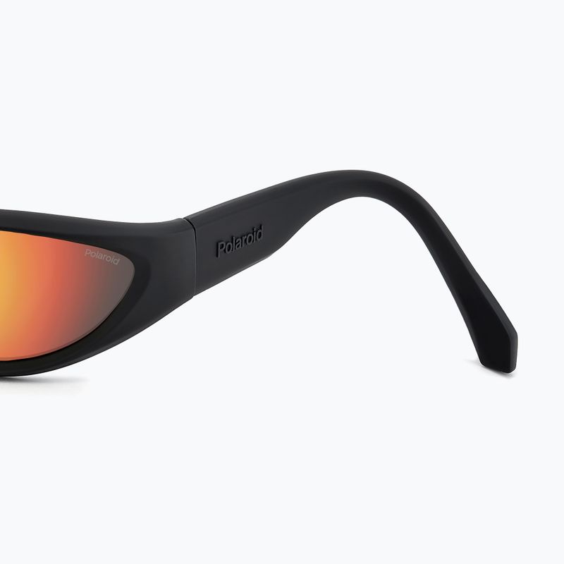 Ochelari de soare polarizați Polaroid PLD 2165/S negru mat roșu/roșu multistrat 7