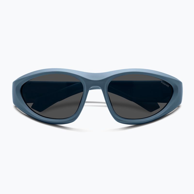 Ochelari de soare polarizați Polaroid PLD 2165/S albastru mat/gri 4