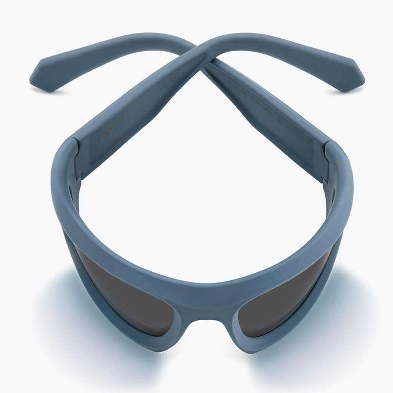 Ochelari de soare polarizați Polaroid PLD 2165/S albastru mat/gri 8