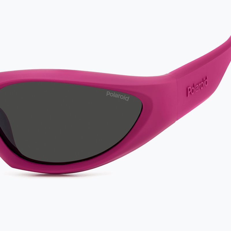 Ochelari de soare Polaroid PLD 2165/S matte fuchsia/grey polarized 7