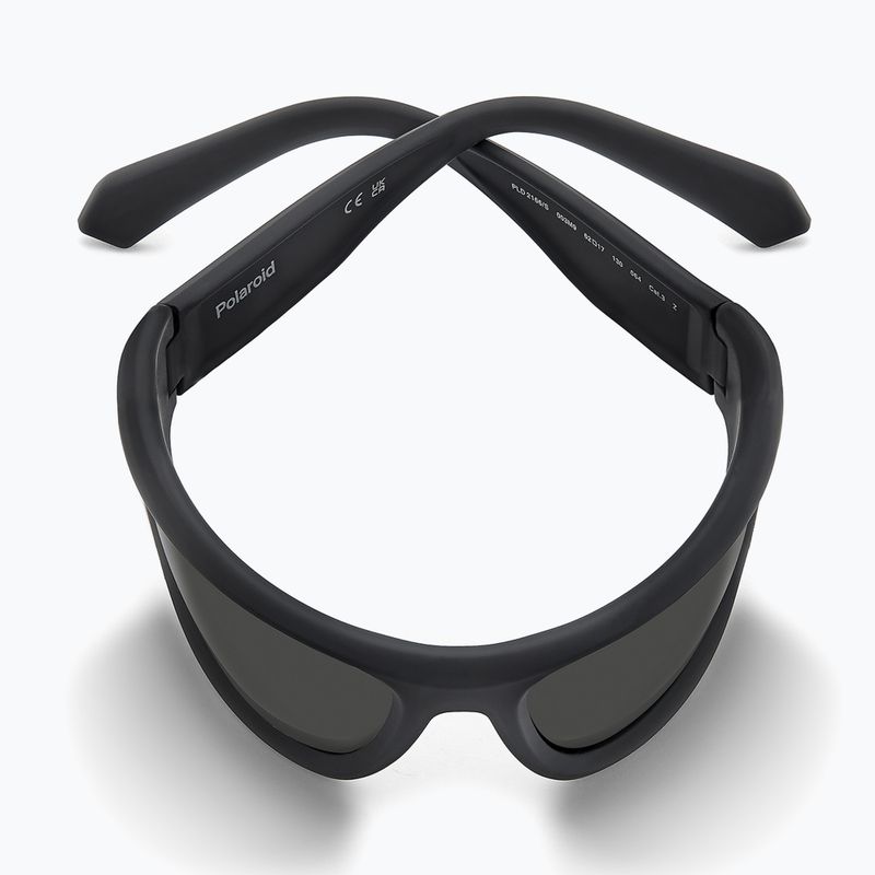 Ochelari de soare pentru bărbați Polaroid PLD 2166/S matte black/grey polarized 8