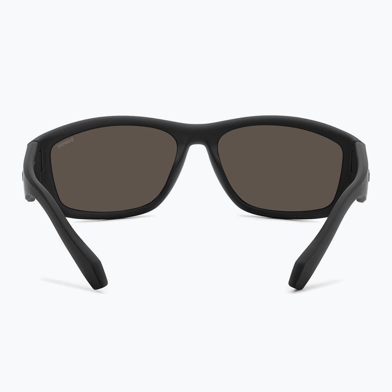 Ochelari de soare bărbați polarizați Polaroid PLD 2166/S negru mat albastru/oglindă albastră 5