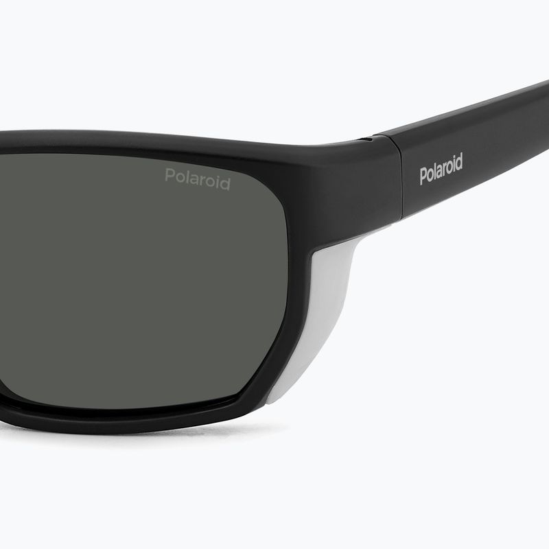 Ochelari de soare pentru bărbați Polaroid PLD 7057/S matte black/grey polarized 6
