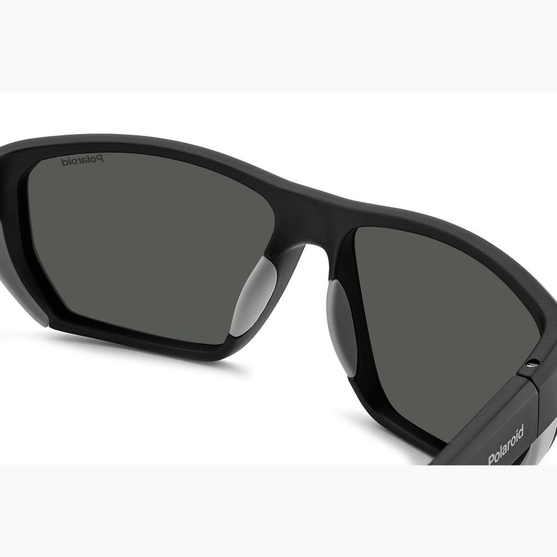 Ochelari de soare pentru bărbați Polaroid PLD 7057/S matte black/grey polarized 7