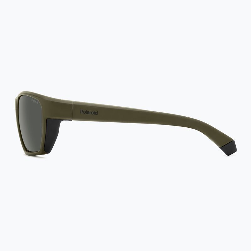 Ochelari de soare polarizați Polaroid PLD 7057/S mat verde/gri pentru bărbați 5